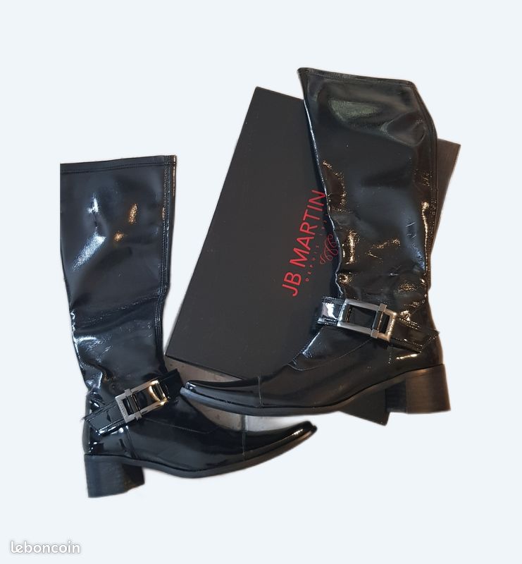 Leboncoin Bottes Vernies Noires Jb Martin Bottes JB MARTIN En Très