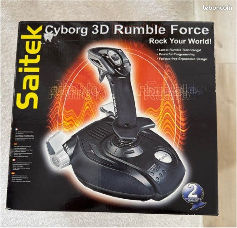 Manette de Jeu Saitek Joypad P480 PC - Informatique