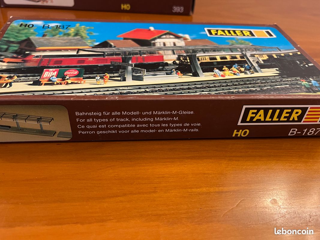 FALLER HO Maquette Quai De Gare 188 Pour Train Électrique - Ambiance Ferroviaire Garantie