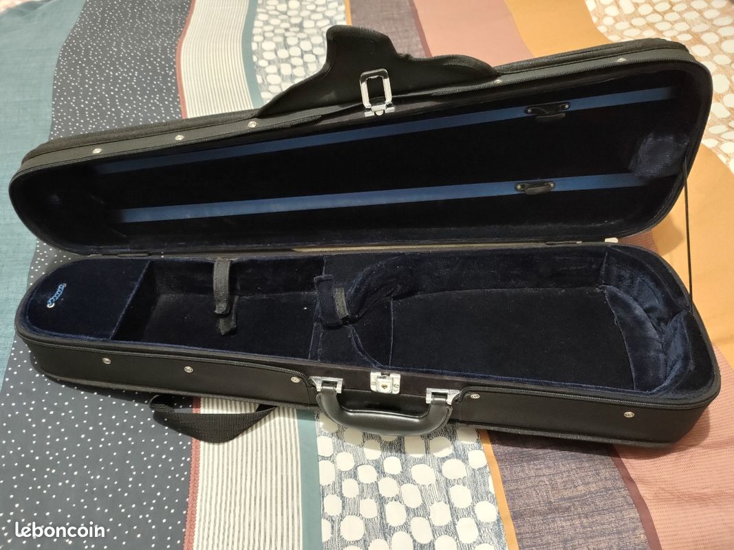 Housse De Protection Douce Pour Violon – Velours Noir – Pour étui Intérieur – Protection Contre Rayures Et Poussière