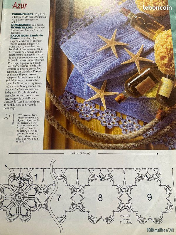 Catalogue Ancien 1000 MAILLES N°20 – Mai 1978 – Spécial Crochet Bordures