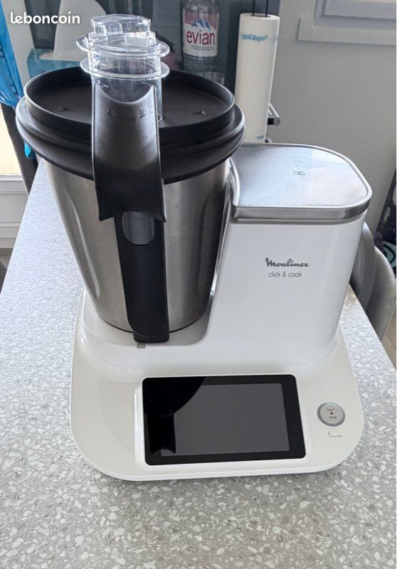 Robot Click chef Moulinex blanc en très bon état