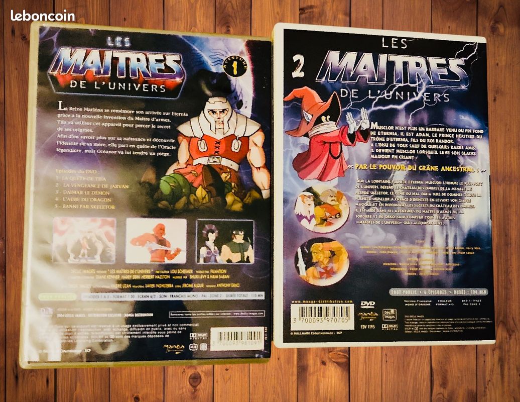 Les maîtres de l'univers (Musclor) dvd (image 2)
