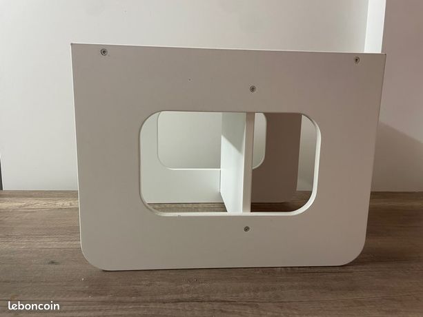 Oxybul Ma Première Chaise Évolutive Blanche - De 2 à 6 Ans, Transformable En Table, Robuste Et Confortable