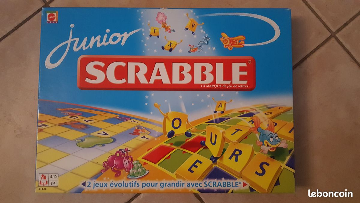 Scrabble Junior de chez Mattel (image 1)