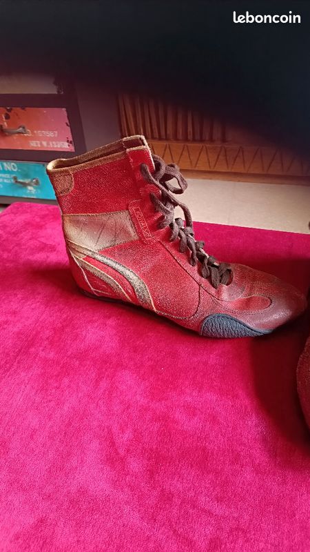 Basket en cuir rouge Kowalski NEUF (image 4)