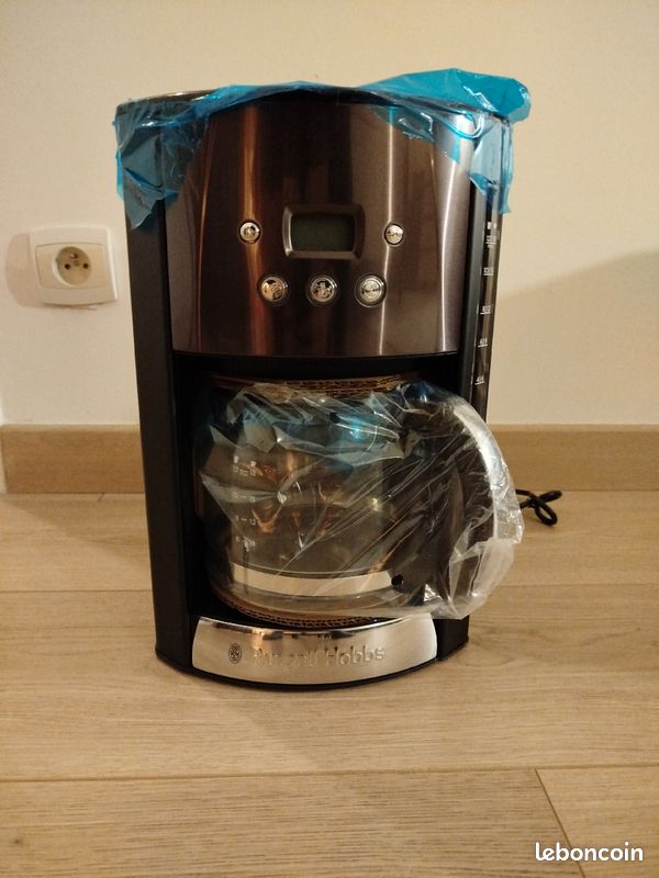 Hobbs Luna Coffee Russell Hobbs 23241 Luna Moonlight Grey Coffee Maker