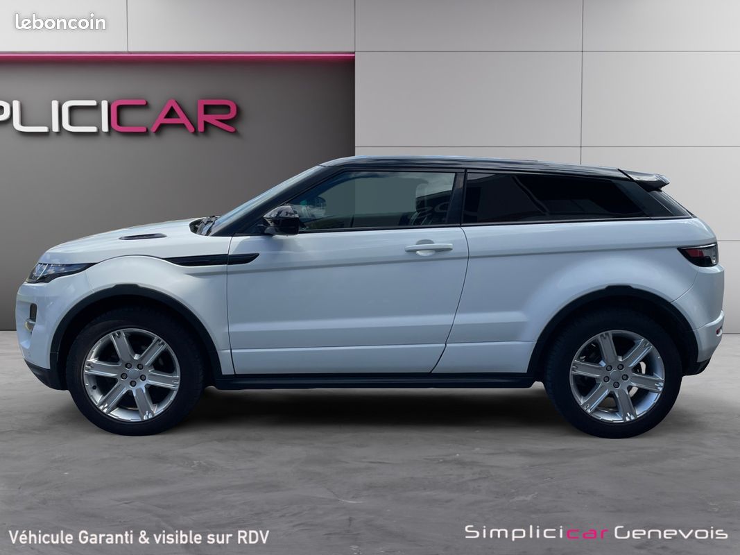 LAND ROVER EVOQUE Coupé SD4 190ch Dynamic GPS JA 20" noires Régulateur Meridian Cuir (image 6)