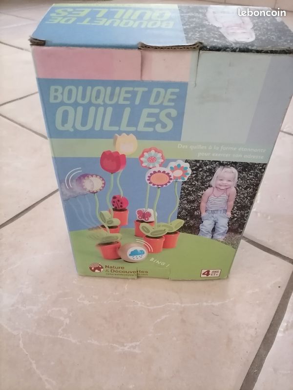 Jeu de quilles en bois 'Nature's et découverte' à partir de 4 ans (image 2)