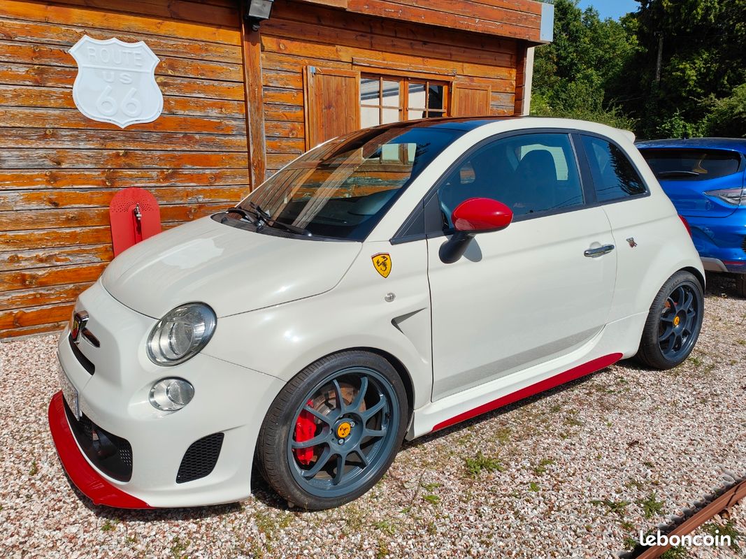 FIAT 500 ABARTH 1.4 Turbo 135ch - 12/2009 - 101 363 km - 11 500 - État quasi neuve (image 1)