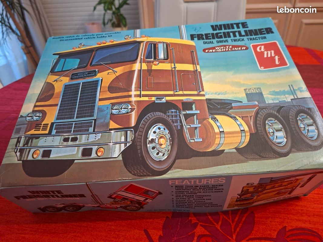 Kit de modélisme vintage matchbox m-19 tank transporter 1:76 - Modélisme