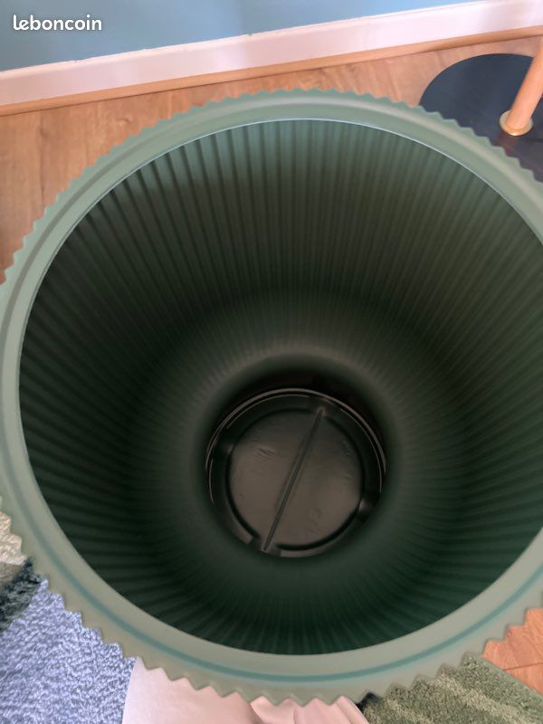 Grand cache-pot Prosperplast modèle Nilly – Vert sauge – Ø 40 cm (image 4)