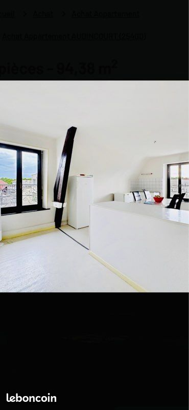 Appartement 3 pièces 94 m² · à Audincourt · 94 m² · 69 000 €