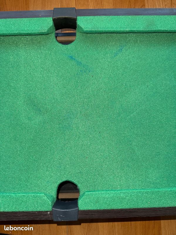 Billard miniature pool table complet avec accessoires - Jeu famille salon (image 10)