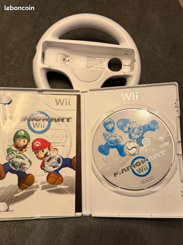 Lot De 10 Volants Wii Drive BigBen Pour Mario Kart Wii - Neufs Sous Blister Revendeur
