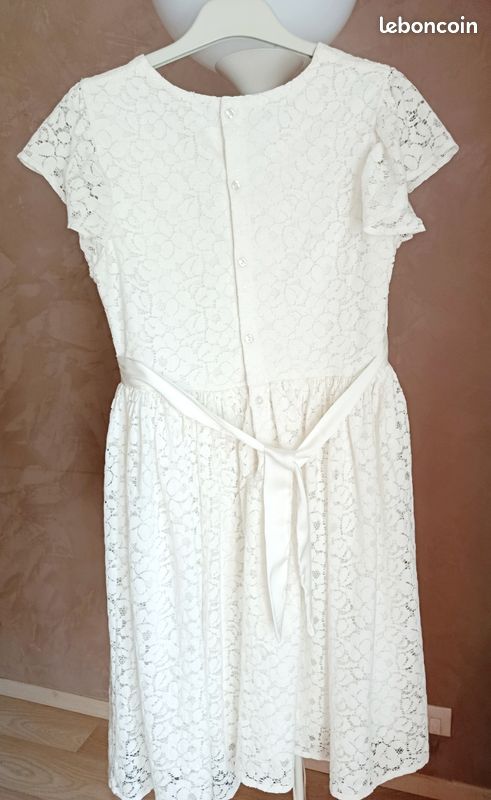 Robe de communion fille "relax" 12 ans Kiabi (image 2)