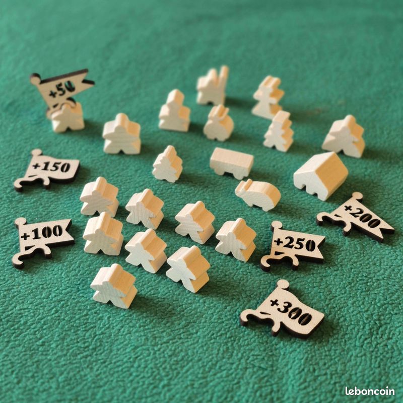 Meeple + Drapeau scoring Carcassonne (image 18)