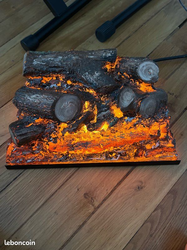 Faux feu électrique de cheminée (image 1)