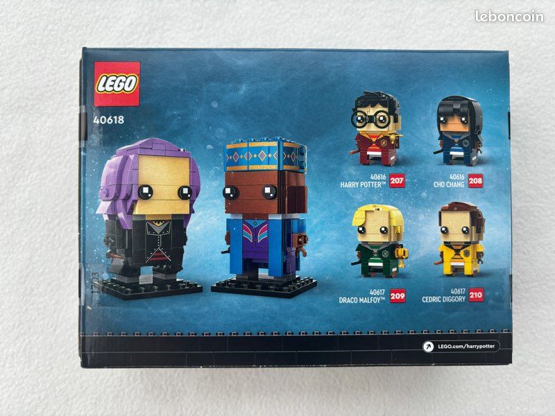 Lego BrickHeadz 40618 - Kingsley Shacklebolt et Nymphadora Tonks (image 3)