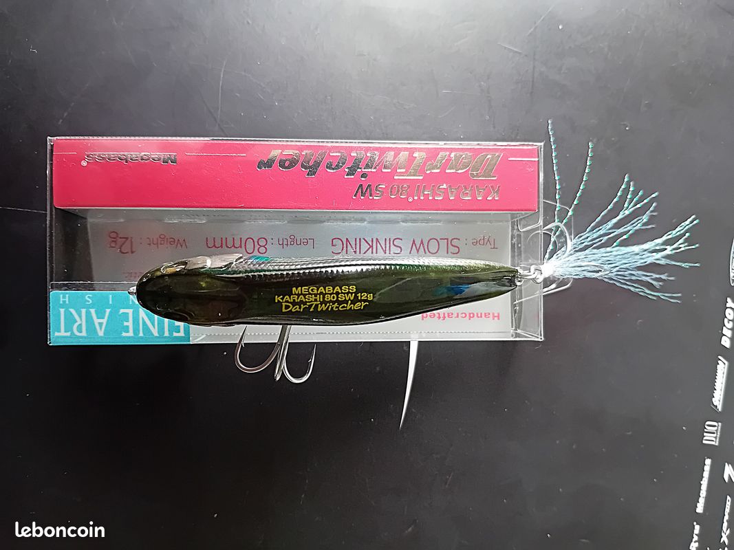 Poisson Nageur Megabass Karashi SW FS 5,9cm - Leurre de la pêche