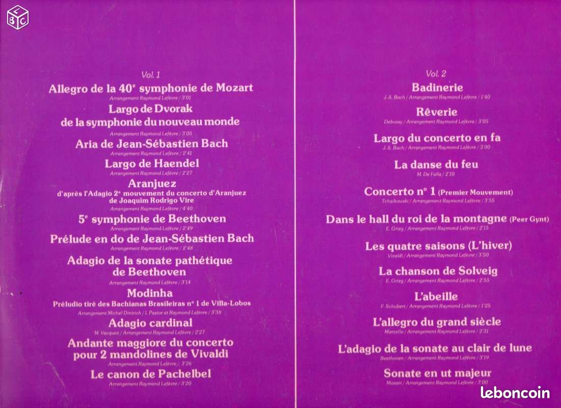 RAYMOND LEFEVRE - Soul Symphonies - 33 Tours (image 2)