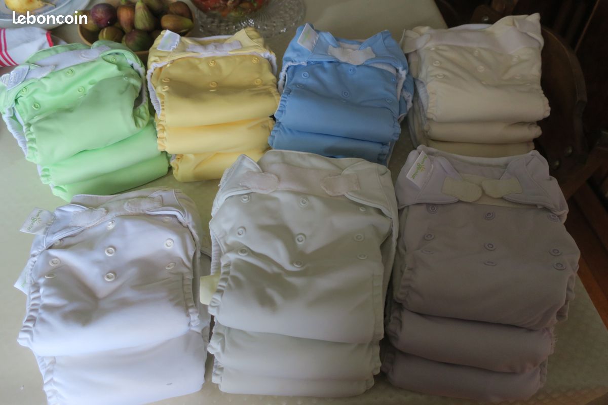 20 couches lavables TE1 Bumgenius 3 à 17kg (image 1)