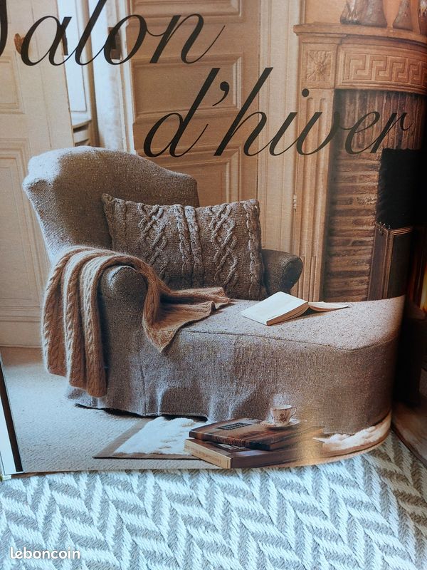Livre Housses De Fauteuil En Tricot - Catherine Bouquerel - Bergère De France