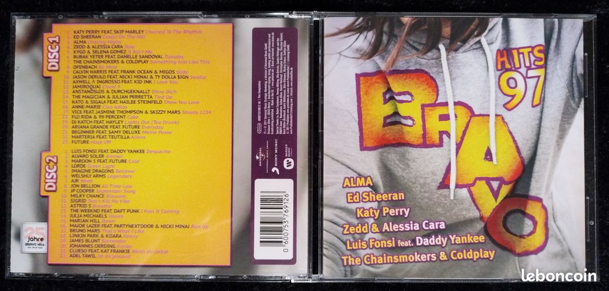 Bravo Hits 97 - (DOUBLE CD) (image 2)