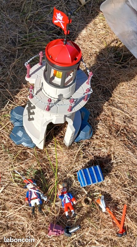 Playmobil le phare et les soldats (image 1)