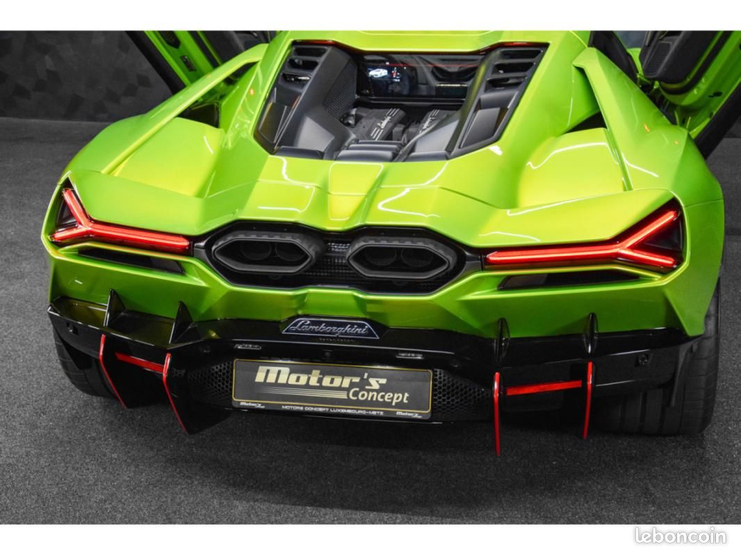 Lamborghini revuelto AD PERSONAM - VERDE CITREA / ROSSO MARS TVA 6.5 V12 1.015CH Baquets (image 20)