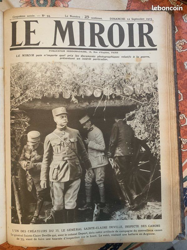 Fléchettes Un bon ami maintenir journal le miroir 1915 Infraction cassé bandage