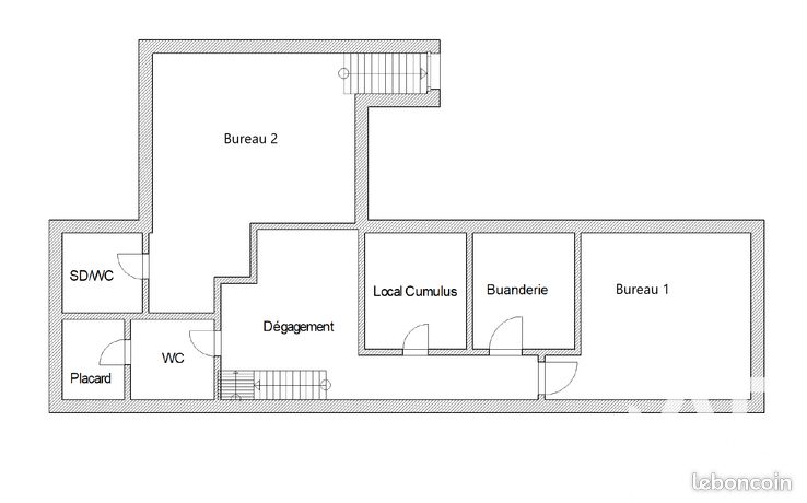 Appartement 11 pièces 123 m² — 11