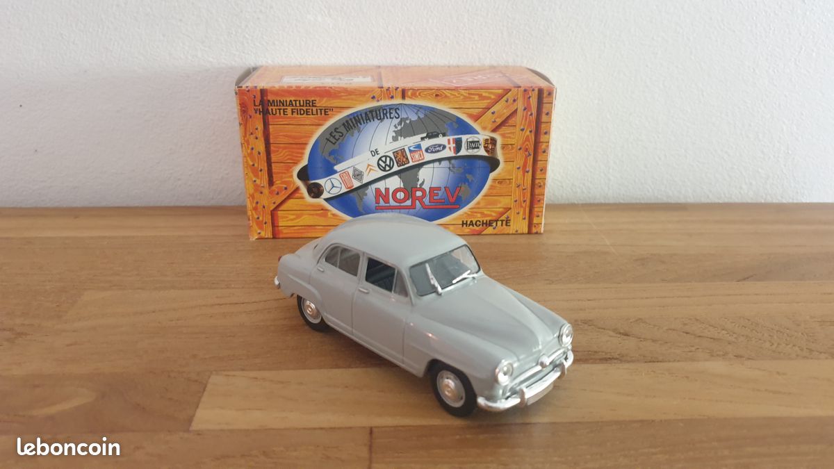 Simca - 9 Aronde 1954 - Modèle Presse - 1/43 - Autos Miniatures