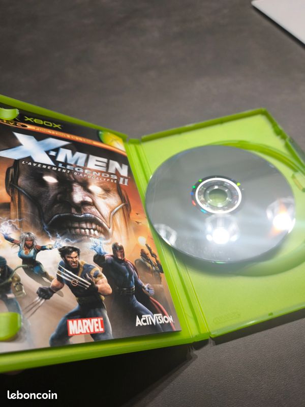 Jeu Xbox X-Men Legends - Version Complète PAL FR (française) - En Bon état Général