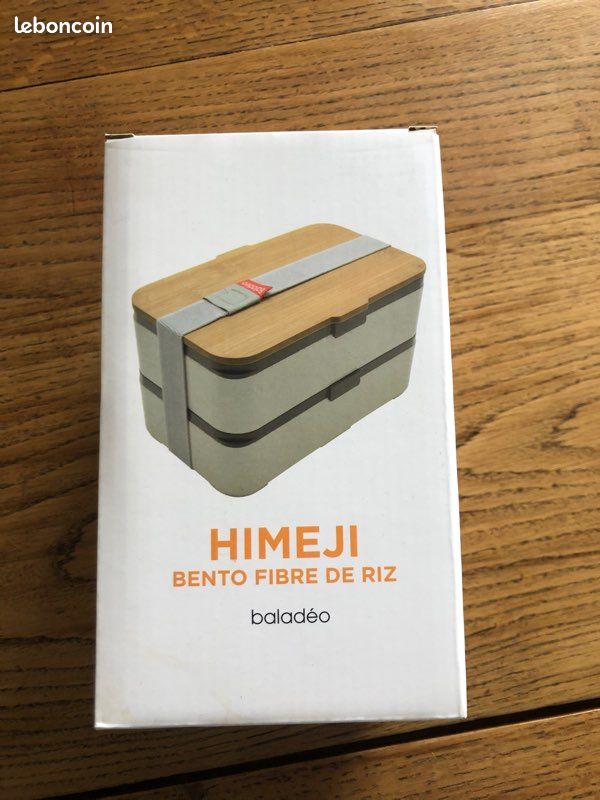 Bento en fibre de riz (image 1)
