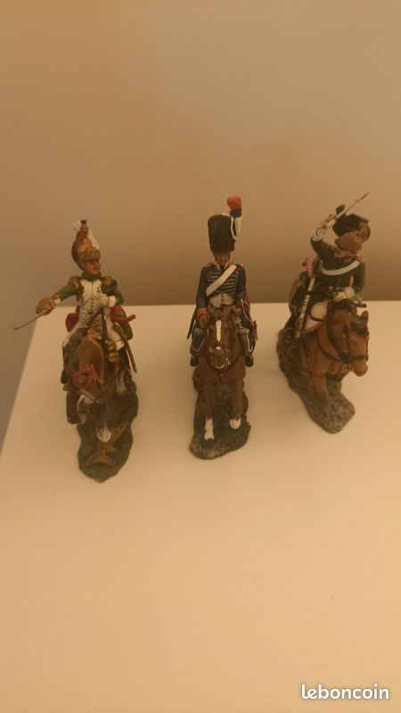 Lot 25 cavaliers + 30 soldats plombs Napoléon (image 9)