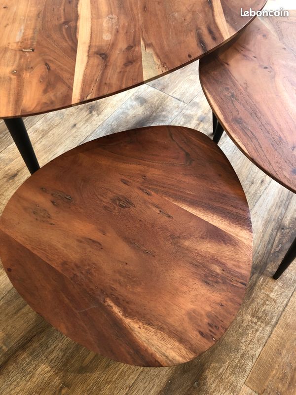 Tables gigognes bois (image 7)