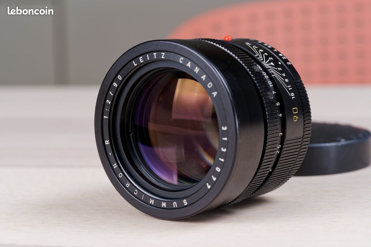 Leica Summicron-M 1:2/ 90mm (inclusief doos) Téléobjectif