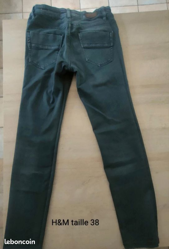 Lot de 6 pantalons 36/38 plus un corsage en coton (image 11)