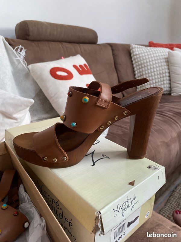Nu- pieds bruns style hippie (image 2)