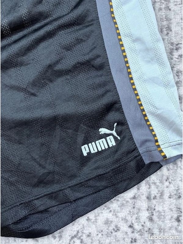 Short de sport Puma - Homme Xl - Noir - Polyester - Très bon état - Vintage (image 3)