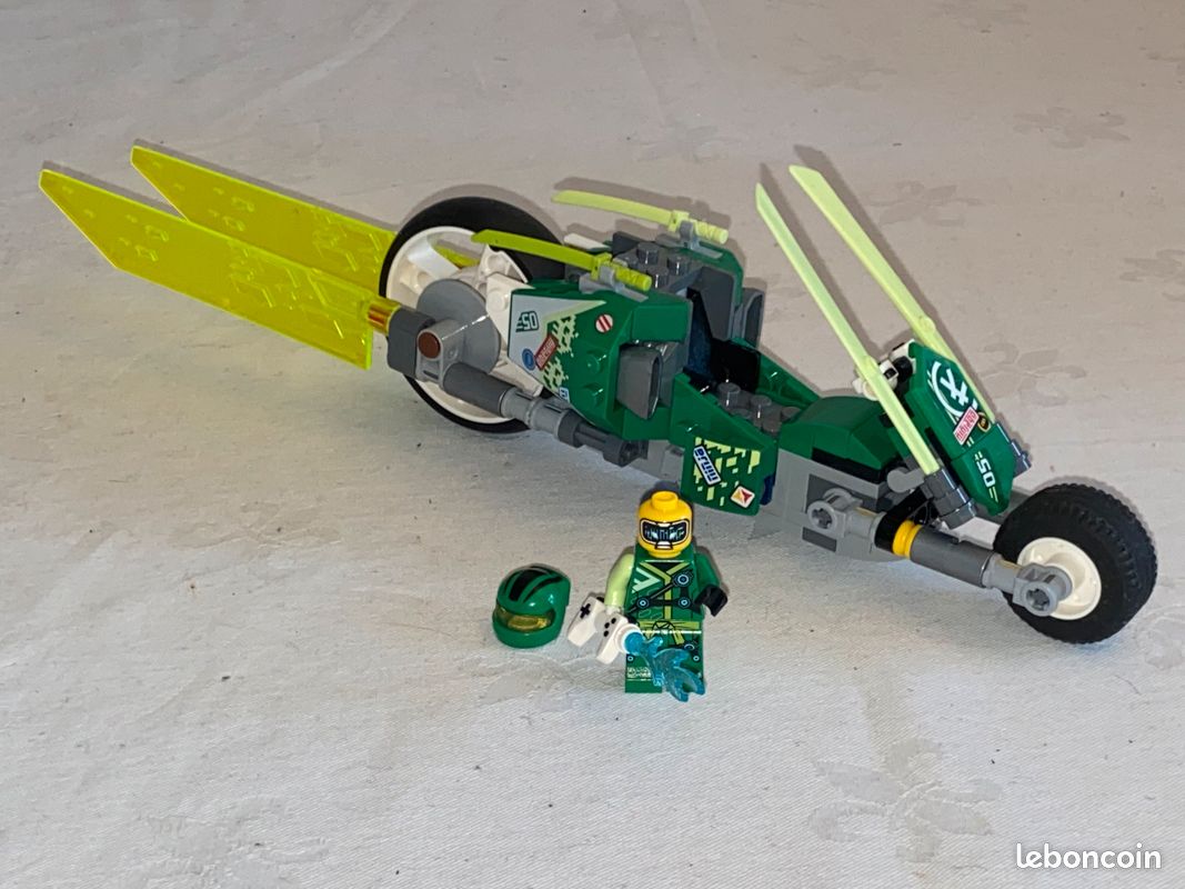Lego NINJAGO 71709 moto verte (image 2)