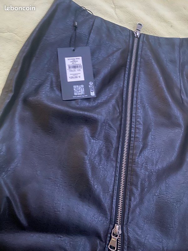 Jupe crayon cuir (image 3)