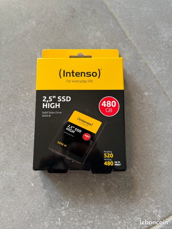 Disque dur interne SSD 480 Gb neuf (image 1)