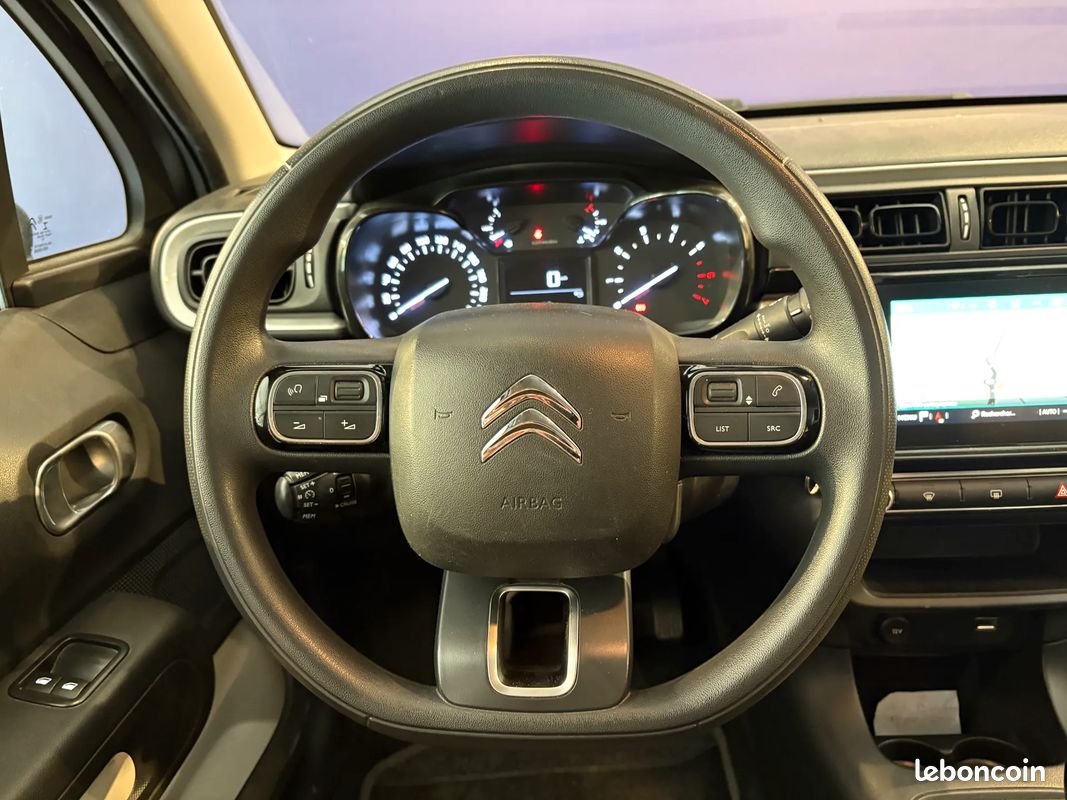 CITROEN C3 1.5 D 102ch FEEL - 2019 - Phares LED - Bluetooth - Climatisation - Régulateur de vitesse - GPS (image 7)