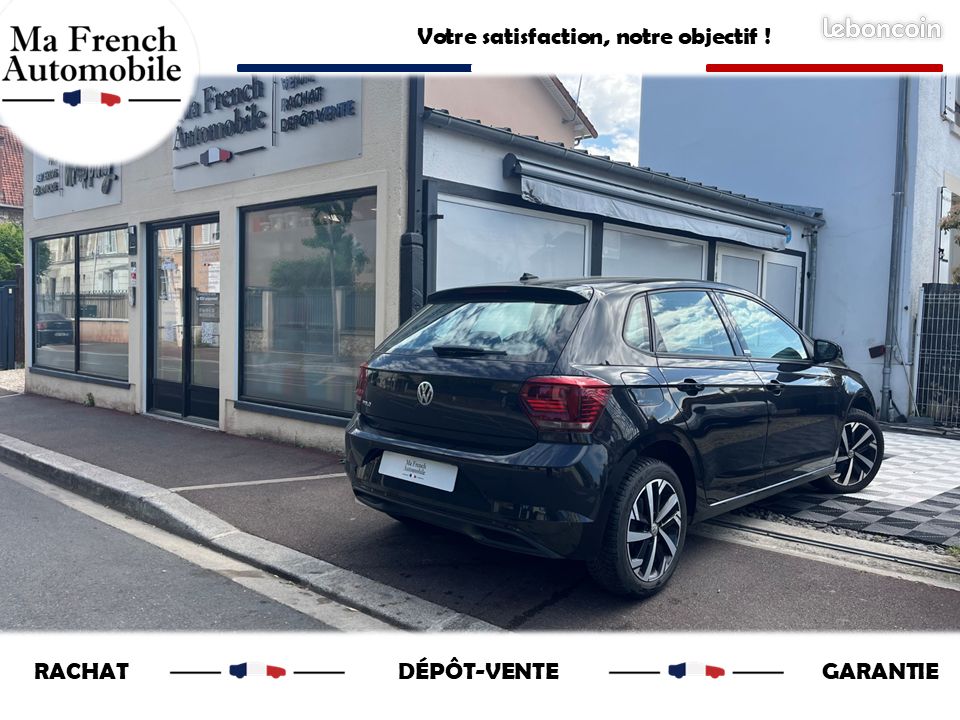VOLKSWAGEN Polo VI CONNECT 1.0 TSI 12V BMT DSG7 95 cv BOITE AUTO - APPLE CARPLAY - RADAR DE RECUL AV/AR (image 3)