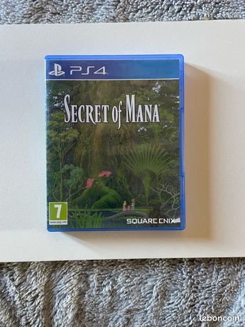 Secret Of Mana Sur PS4 – Jeu Square Enix – Version Française Complète – Très Bon état