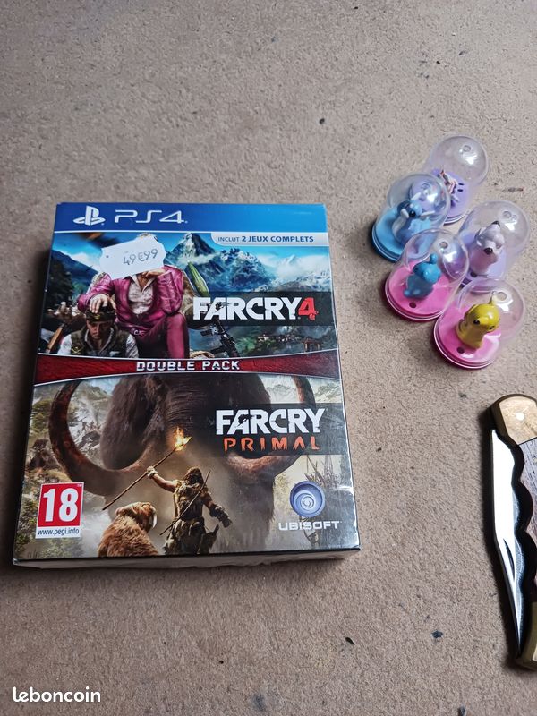 Double pak farcry 4/farcry primal neuf ps4 (image 2)