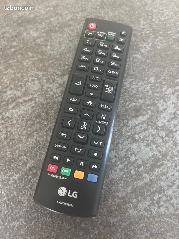 Télécommande pour climatiseur LG AKB73598016
