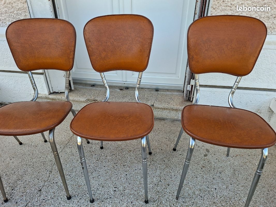 4 chaises vintages (image 3)
